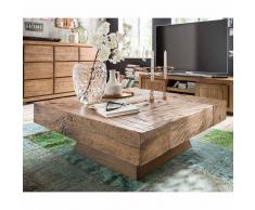 Couchtisch aus Teak Recyclingholz Rustikal