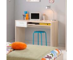 Schreibtisch für Kinderzimmer Akazie Weiß