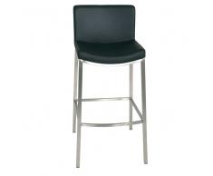 Barhocker mit Lehne (2er Set)