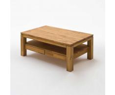 Couchtisch aus Asteiche Massivholz 115 cm