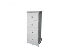 Shabby Kommode mit 4 Schubladen Shabby Chic