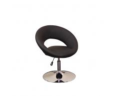 Drehsessel in Schwarz höhenverstellbar