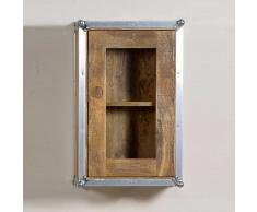 Hängeschrank mit Alu Beschlägen Industry Style