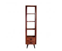 Bücherregal aus Sheesham Massivholz 60 cm