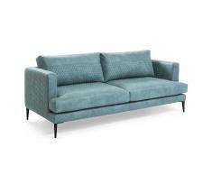 3 Sitzer Sofa in Türkis Stoff modern