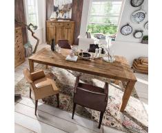 Esstisch aus Teak Massivholz Landhaus rustikal