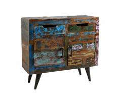 Design Kommode in Bunt Shabby Chic