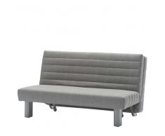 Schlafcouch in Hellgrau Lattenrost