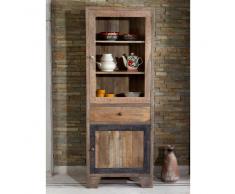 Esszimmer Vitrine aus Recyclingholz Landhaus