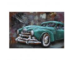 Design Wandbild aus Metall Oldtimer Motiv