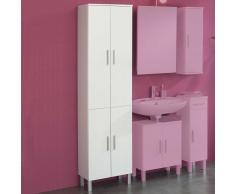 Bad-Hochschrank in Weiß Groß