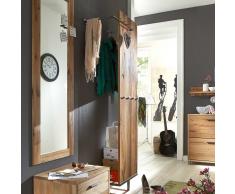 Flurgarderobe aus Balkeneiche massiv 50 cm