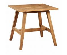 Küchentisch aus Teak Massivholz 80 cm