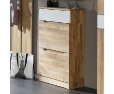 Schuhkipper aus Wildeiche Massivholz 60 cm breit