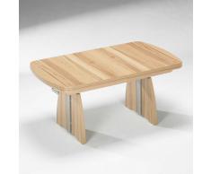 Couchtisch mit Kernbuche furniert ausziehbar