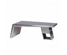 Wohnzimmertisch mit Aluminium beschlagen Industry Look