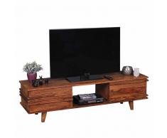 TV Tisch aus Sheesham Massivholz 145 cm