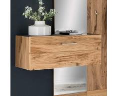 Hängeschrank mit Balkeneiche furniert Klappe