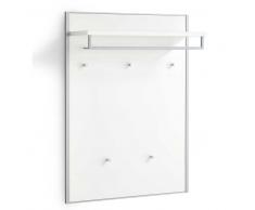 Wandgarderobe 80 cm breit Weiß