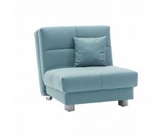 Klappsessel in Türkis Stoff modern