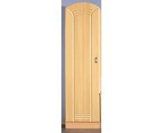 Dielenschrank in Buchefarben