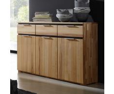 Massivholz Sideboard aus Kernbuche Grau