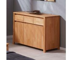 Wohnzimmer Sideboard aus Buche Massivholz modern