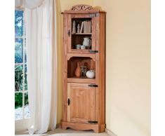 Vitrine im Mexico Design Kiefer Massivholz