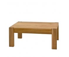 Wildeiche Couchtisch 100 cm breit massiv geölt
