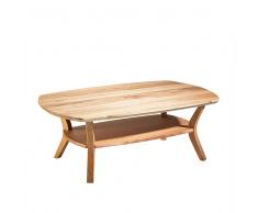 Couchtisch aus Kernbuche Massivholz 110 cm