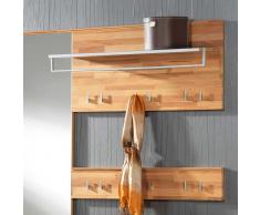 Wandgarderobe aus Kernbuche massiv Kindergarderobe (2-teilig)