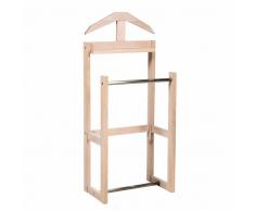 Stummer Diener aus Eiche Massivholz modern