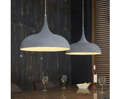 Pendelleuchte in Beton Optik Industriedesign