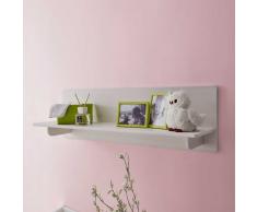Wandboard für Babyzimmer Weiß Kiefer massiv