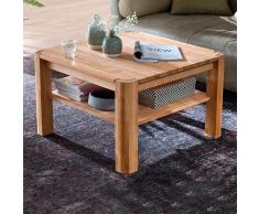 Wohnzimmer Couchtisch aus Kernbuche Massivholz 50 cm hoch