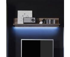 Wandboard in Eiche San Remo LED Beleuchtung