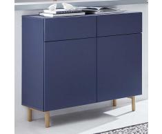 Design Kommode in Blau modern