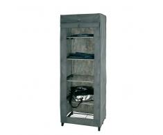 Standgarderobe in Grau