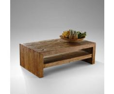 Couchtisch aus Teak Massivholz unbehandelt