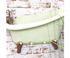Design Garderobe als Badewanne Haken