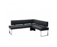 Esszimmer Eckbank in Schwarz modern