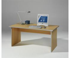 Computertisch in Buchenfarben