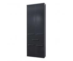 Bad Hochschrank in Anthrazit 60 cm breit
