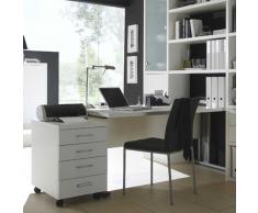 Bürotisch mit Rollcontainer (2-teilig)