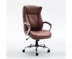 Büro Chefsessel in Braun Armlehnen