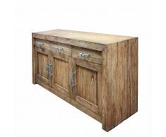 Wohnzimmer Sideboard aus Teak Recyclingholz 180 cm