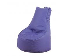 Kinder Sitzsack mit Lehne Lila