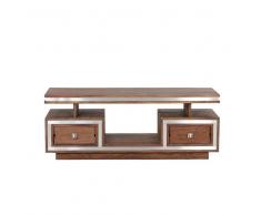 Design Couchtisch aus Sheesham Massivholz modern
