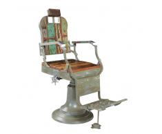 Design Frisierstuhl in Bunt Grau Factory Chic