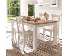 Esszimmertisch im skandinavischen Landhausstil 160 cm